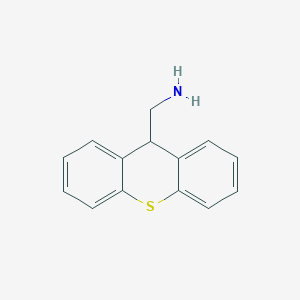 molecular formula C14H13NS B10847281 C-(9H-Thioxanthen-9-yl)-methylamine 