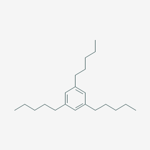 molecular formula C21H36 B108473 1,3,5-Tripentylbenzene CAS No. 78870-40-3