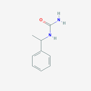 molecular formula C9H12N2O B108477 (R)-1-(1-苯乙基)脲 CAS No. 16849-91-5