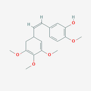 molecular formula C18H22O5 B10847750 Combetastatin 