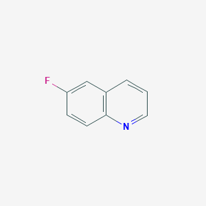 molecular formula C9H6FN B108479 6-Fluoroquinoline CAS No. 396-30-5