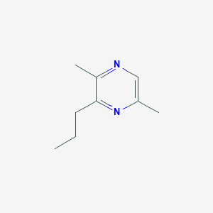 molecular formula C9H14N2 B108480 2,5-Dimethyl-3-propylpyrazine CAS No. 18433-97-1