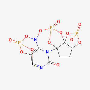 molecular formula C9H4N3O13P3 B10848022 Cyclopentylcytosine 