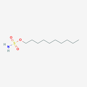 molecular formula C10H23NO3S B10848138 Decyl Sulfamate 