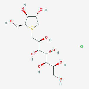 molecular formula C12H25ClO9S B10848175 De-O-Sulfonated Kotalanol 