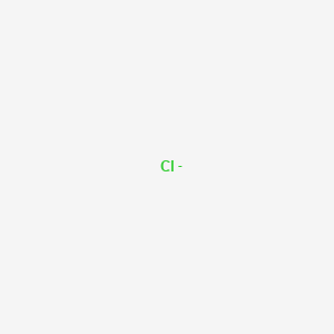 molecular formula Cl- B108485 氯化物离子 CAS No. 16887-00-6