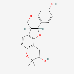 molecular formula C20H20O5 B10848519 Erythribyssin M 