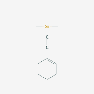 [2-(Cyclohex-1-en-1-yl)ethynyl]trimethylsilane