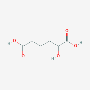 molecular formula C6H10O5 B108492 2-Hydroxyadipic acid CAS No. 18294-85-4
