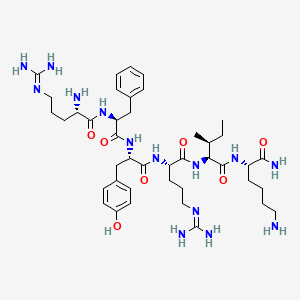 molecular formula C42H68N14O7 B10849287 H-Ryyrik-NH2 