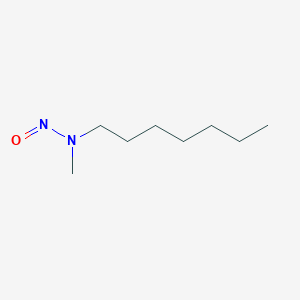 molecular formula C8H18N2O B108493 N-Nitrosomethyl-N-heptylamine CAS No. 16338-99-1