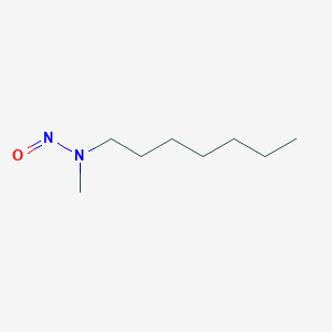 molecular formula C8H18N2O B108493 N-亚硝基甲基庚胺 CAS No. 16338-99-1