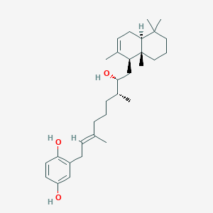 molecular formula C31H48O3 B10849393 Hydrohalisulfate 1 