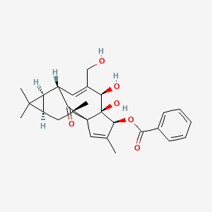 molecular formula C27H32O6 B10849419 Ingenol-3-bezoate 