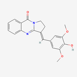 molecular formula C20H18N2O4 B10849447 Isaindigotone 