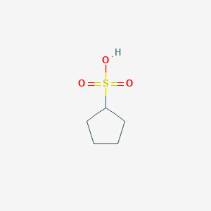 molecular formula C5H10O3S B108495 Cyclopentanesulfonic acid CAS No. 19247-73-5