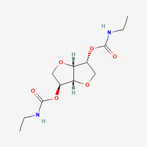 molecular formula C12H20N2O6 B10849520 Isosorbide-di-(ethylcarbamate) 
