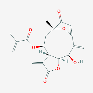 molecular formula C19H20O7 B10849532 Isogoiazensolide 