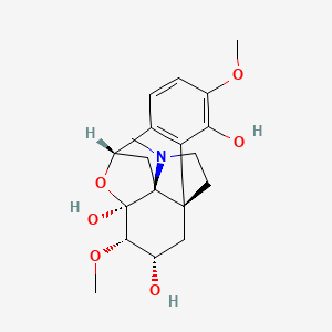 molecular formula C19H25NO6 B10850194 Longanine 