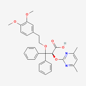 molecular formula C31H32N2O6 B10850204 Feloprentan CAS No. 204267-34-5
