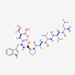 molecular formula C39H60N8O9 B10850214 Lvvapwt 