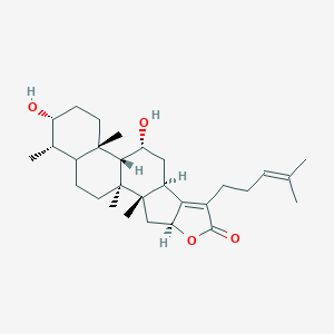 molecular formula C29H44O4 B108503 16-Deacetylfusidic Acid gamma-Lactone CAS No. 4701-54-6