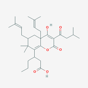 molecular formula C32H48O6 B10850308 Mahureone D 