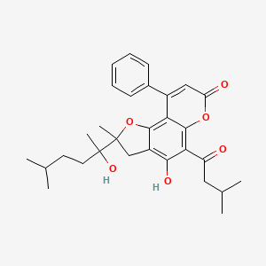 molecular formula C30H36O6 B10850406 Mesuagenin D 