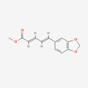 molecular formula C13H12O4 B10850449 Methyl piperate 