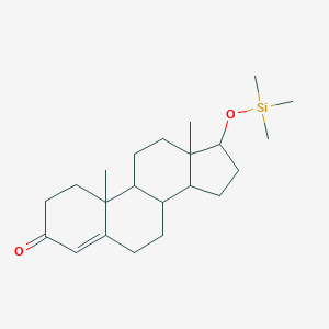 molecular formula C22H36O2Si B108505 Silandrone CAS No. 5055-42-5