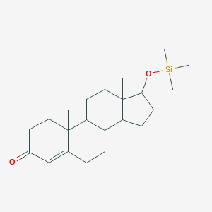 molecular formula C₂₂H₃₆O₂Si B108505 Silandrone CAS No. 5055-42-5