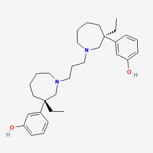 molecular formula C31H46N2O2 B10851294 N,N'-(1',3'-propylene)-bis-(-)-nor-MEP 