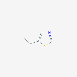 molecular formula C5H7NS B108513 5-Ethylthiazole CAS No. 17626-73-2
