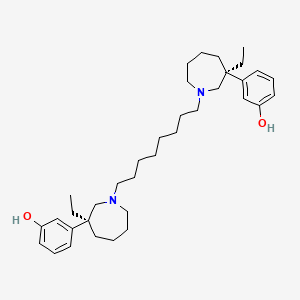 molecular formula C36H56N2O2 B10851319 N,N'-(1',8'-octylene)-bis-(-)-nor-MEP 