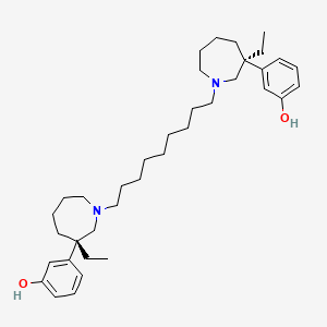 molecular formula C37H58N2O2 B10851328 N,N'-(1',9'-nonylene)-bis-(-)-nor-MEP 
