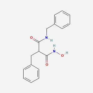 molecular formula C17H18N2O3 B10851495 N1,2-dibenzyl-N3-hydroxymalonamide 