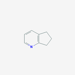 molecular formula C8H9N B108516 6,7-Dihydro-5H-cyclopenta[b]pyridine CAS No. 533-37-9