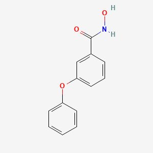 molecular formula C13H11NO3 B10851674 N-hydroxy-3-phenoxybenzamide 