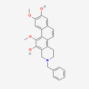 molecular formula C26H25NO4 B10851729 N-benzylnorlitebamine 
