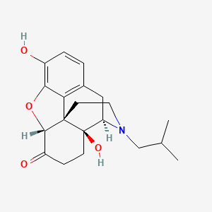 molecular formula C20H25NO4 B10851942 N-isobutylnoroxymorphone 