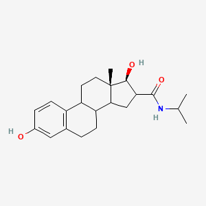molecular formula C22H31NO3 B10851971 N-isopropyl estradiol-16-carboxamide 