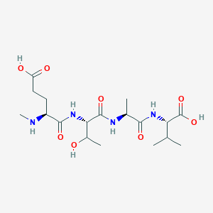 molecular formula C18H32N4O8 B10851989 N-Methyl-ETAV 