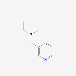 molecular formula C9H14N2 B10852001 N-methyl-N-(pyridin-3-ylmethyl)ethanamine CAS No. 90565-29-0