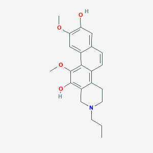molecular formula C22H25NO4 B10852088 N-propylnorlitebamine 