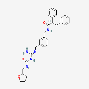 molecular formula C30H35N5O3 B10852109 NPY-1 antagonist 