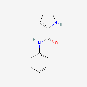 molecular formula C11H10N2O B10852132 N-phenyl-1H-pyrrole-2-carboxamide CAS No. 4778-75-0