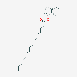 molecular formula C26H38O2 B108524 alpha-NAPHTHYL PALMITATE CAS No. 15806-43-6