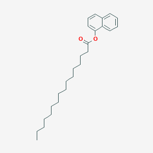 molecular formula C26H38O2 B108524 Naphthalen-1-yl hexadecanoate CAS No. 15806-43-6