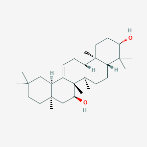 molecular formula C30H50O2 B10852411 Olean-12-en-3beta,15alpha-diol 