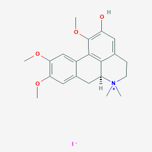 molecular formula C21H26INO4 B10852699 Predicentrine methiodide 